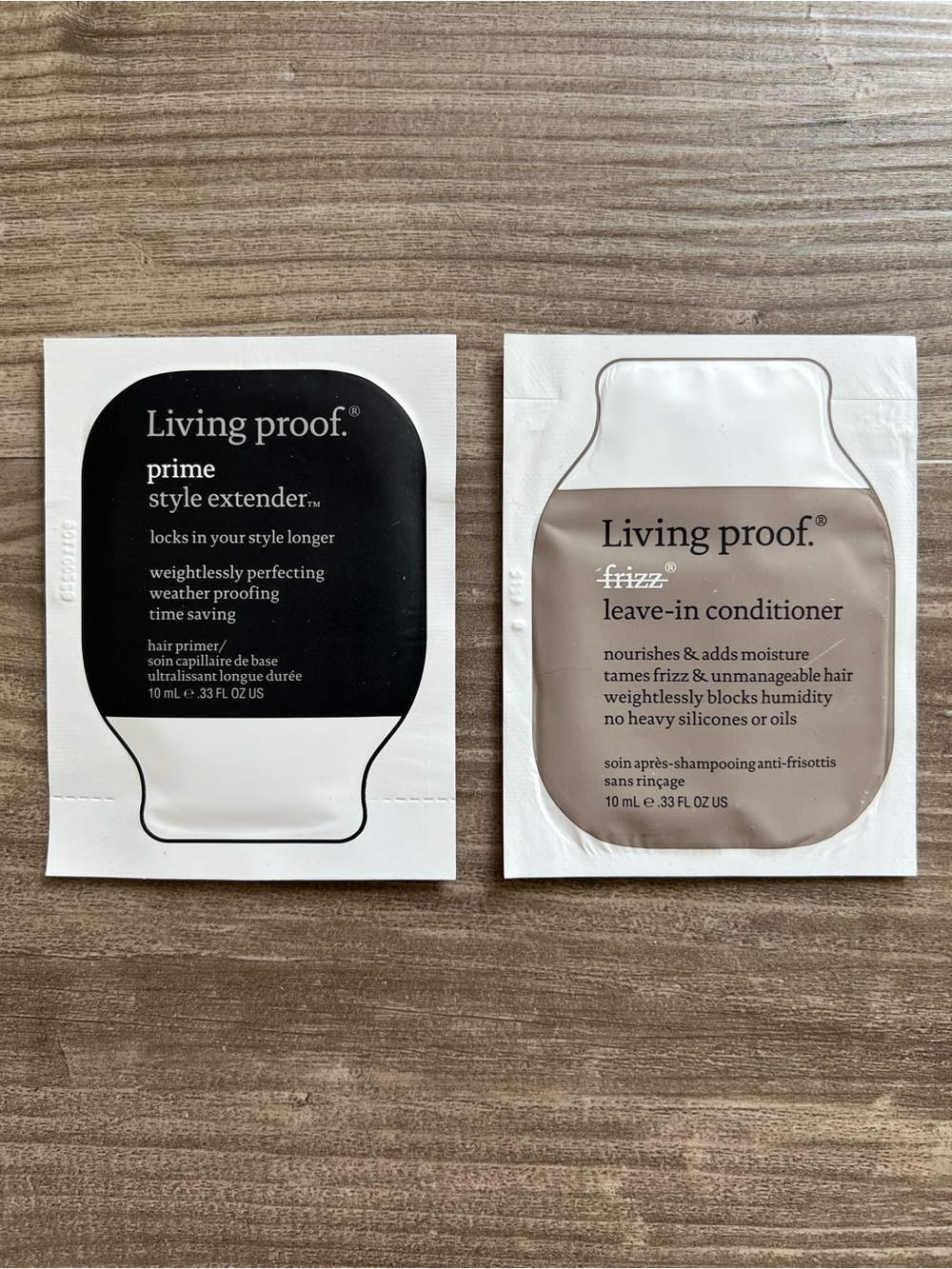 LIVING PROOF • Prime Style Extender and Leave-In Conditioner Sachet